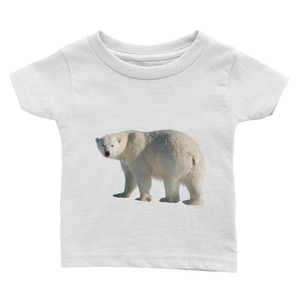 Polar-Bear Print Infant Tee