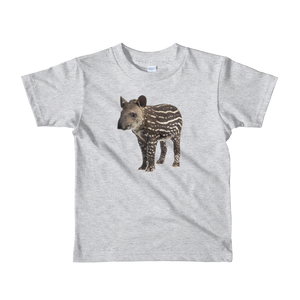 Tapir Print Short sleeve kids t-shirt