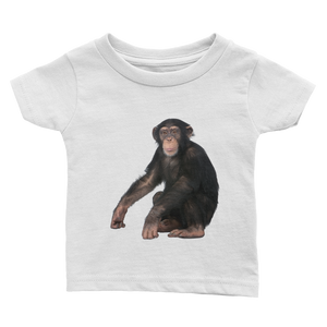 Chimpanzee Print Infant Tee