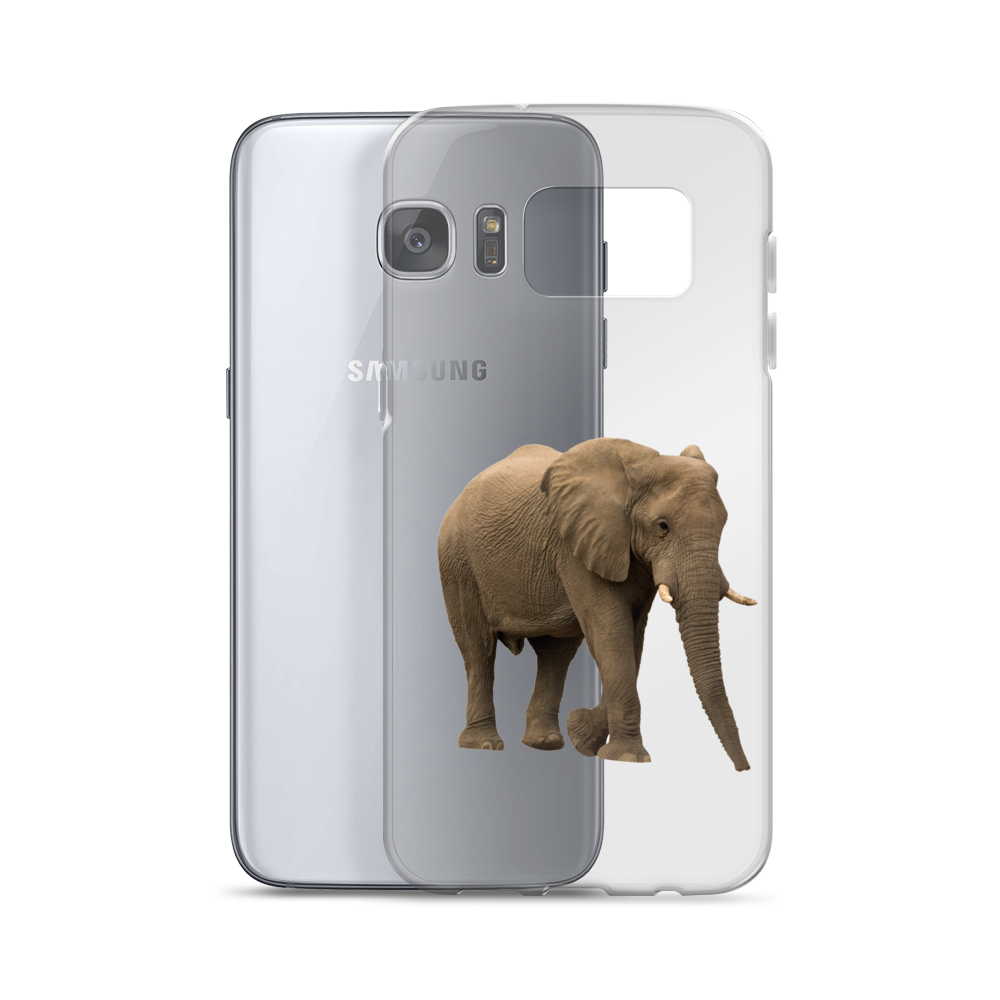 African-Forrest-Elephant Print Samsung Case