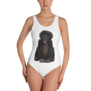 Bonobo Print One-Piece Swimsuit