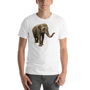 Indian Elephant Print Short-Sleeve Unisex T-Shirt