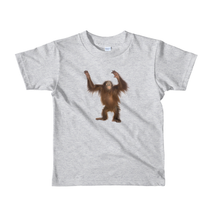 Orang-utan Print Short sleeve kids t-shirt