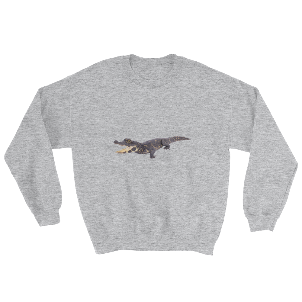 Dwarf-Crocodile Print Sweatshirt