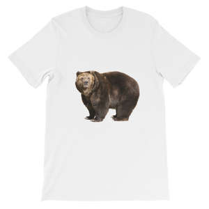 Brown-Bear Short-Sleeve Unisex T-Shirt