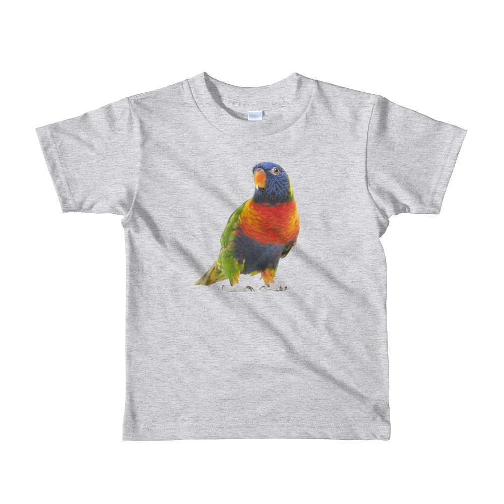 Parrot Print Short sleeve kids t-shirt