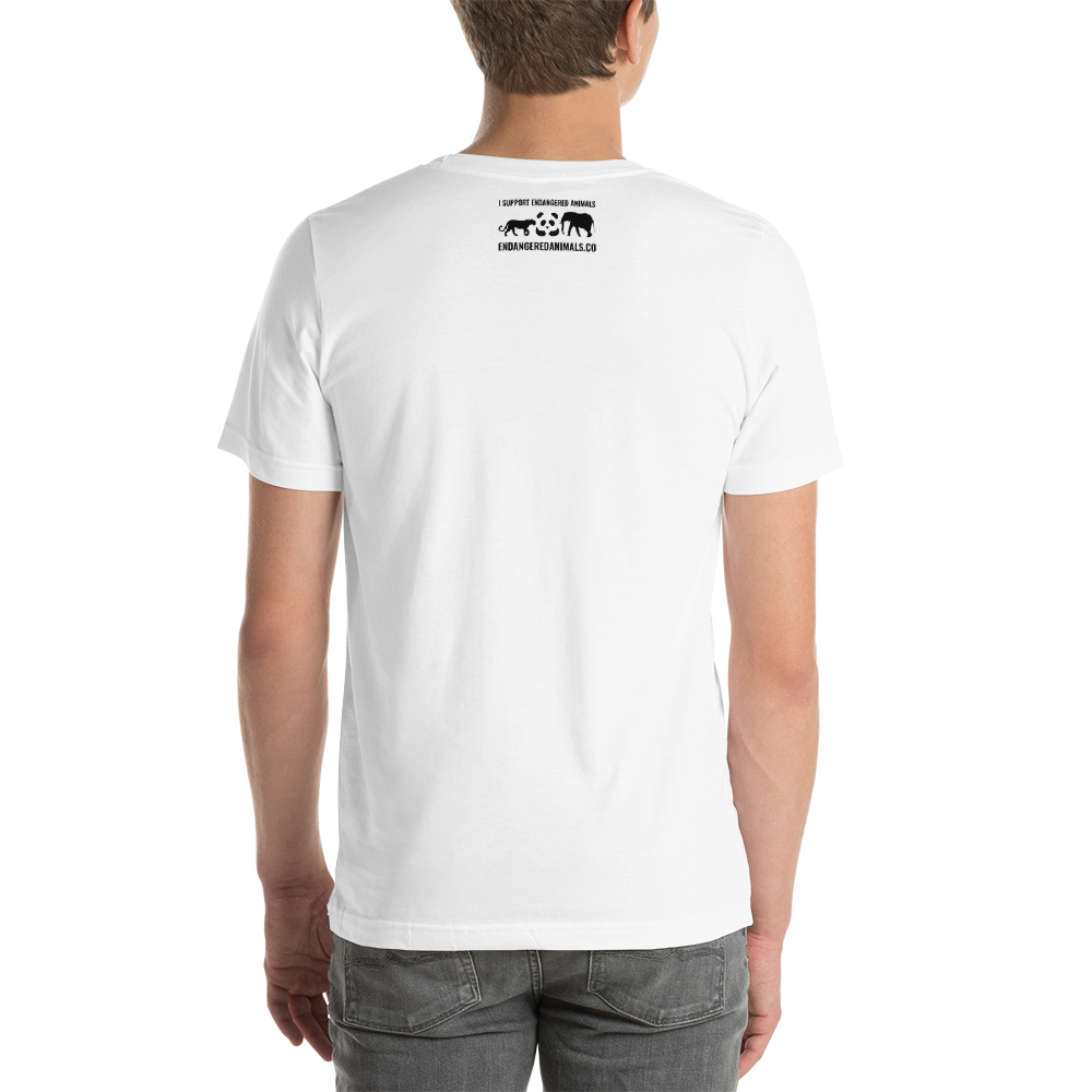 Axolotle Print Short-Sleeve Unisex T-Shirt