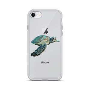 Sea-Turtle Print iPhone Case