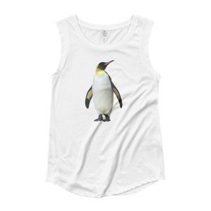 Emperor-Penguin Ladies‰۪ Cap Sleeve T-Shirt