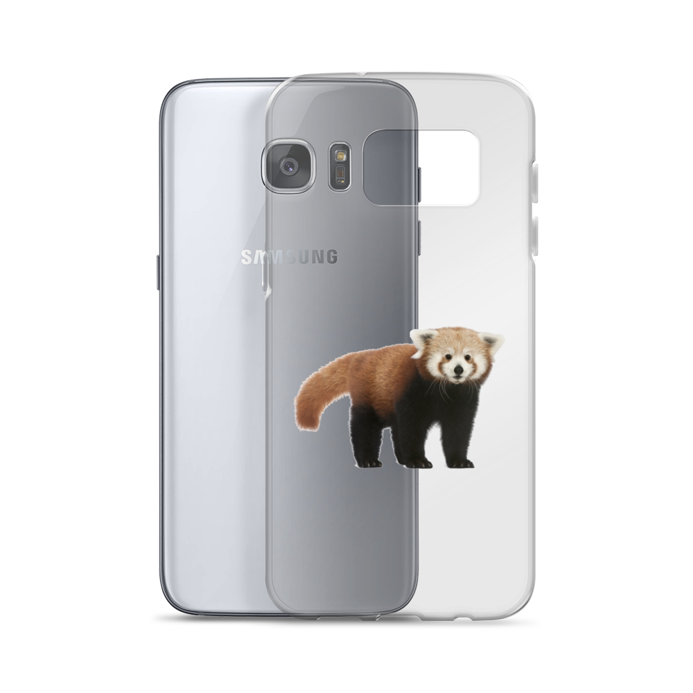 Red-Panda Print Samsung Case
