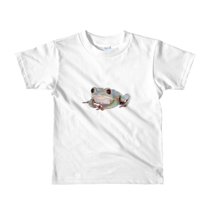 Tarsier-Frog Print Short sleeve kids t-shirt