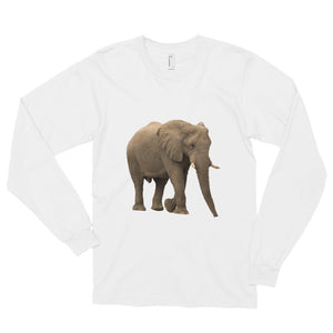 African-Forrest-Elephant Print Long sleeve t-shirt (unisex)