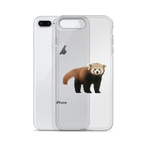 Red-Panda Print iPhone Case