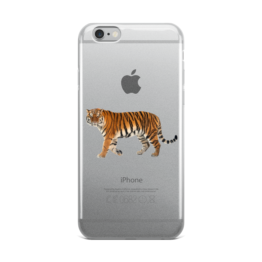 Siberian-Tiger Print iPhone Case