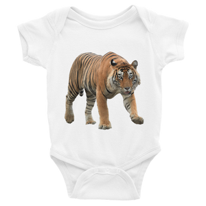 Bengal-Tiger Print Infant Bodysuit