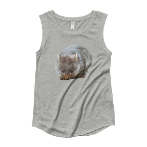 Wombat Ladies‰۪ Cap Sleeve T-Shirt