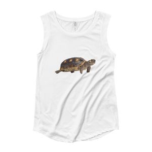 Tortoise Ladies‰۪ Cap Sleeve T-Shirt