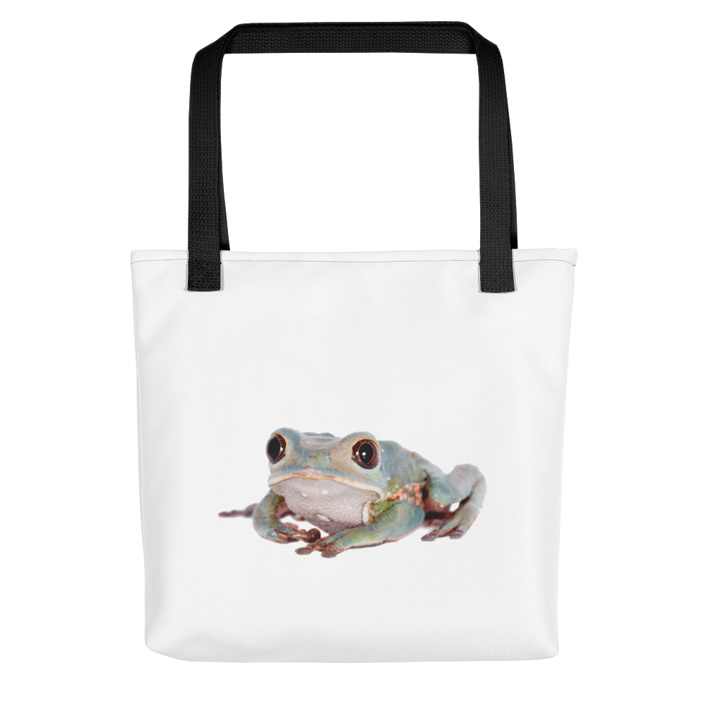 Tarsier-Frog Print Tote bag