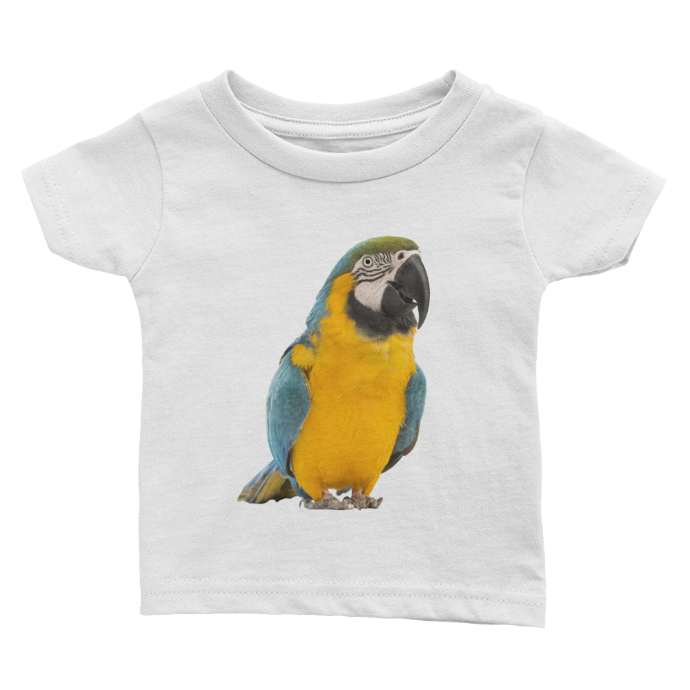 Macaw Print Infant Tee