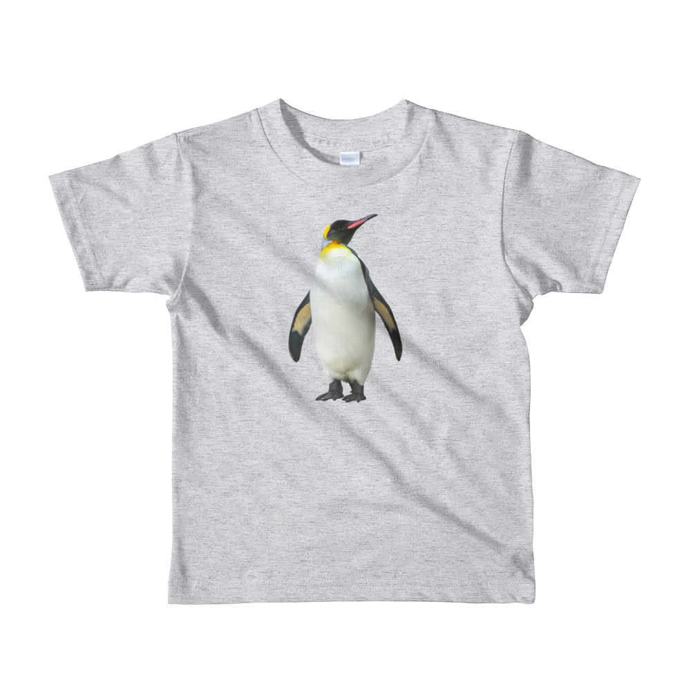 Emperor-Penguin Print Short sleeve kids t-shirt