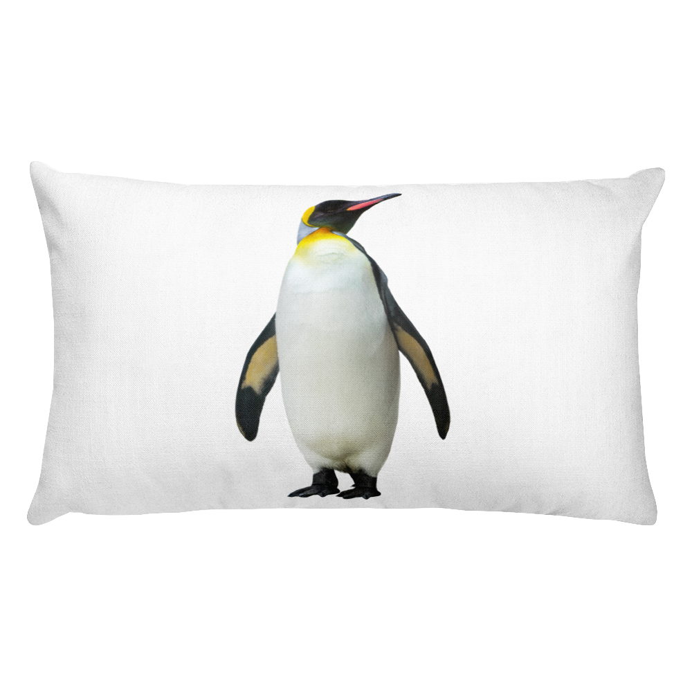 Emperor-Penguin print Rectangular Pillow