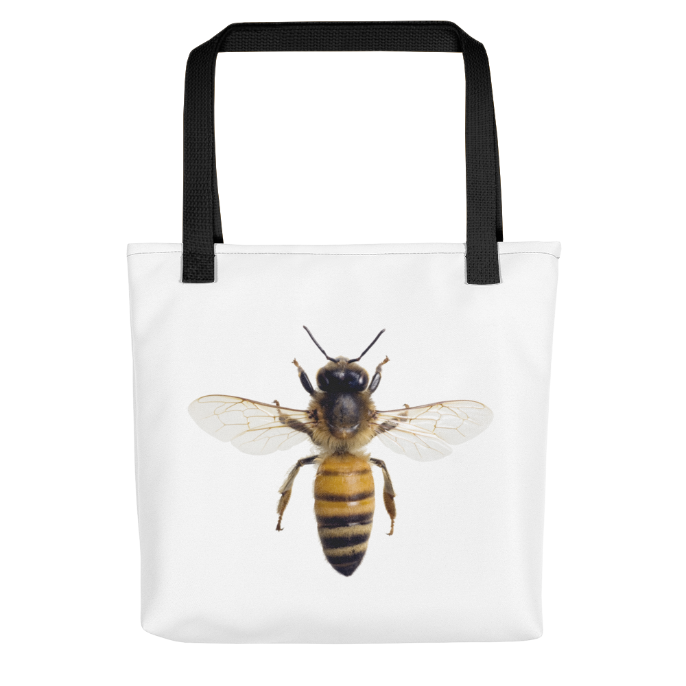 Honey-Bee Print Tote bag