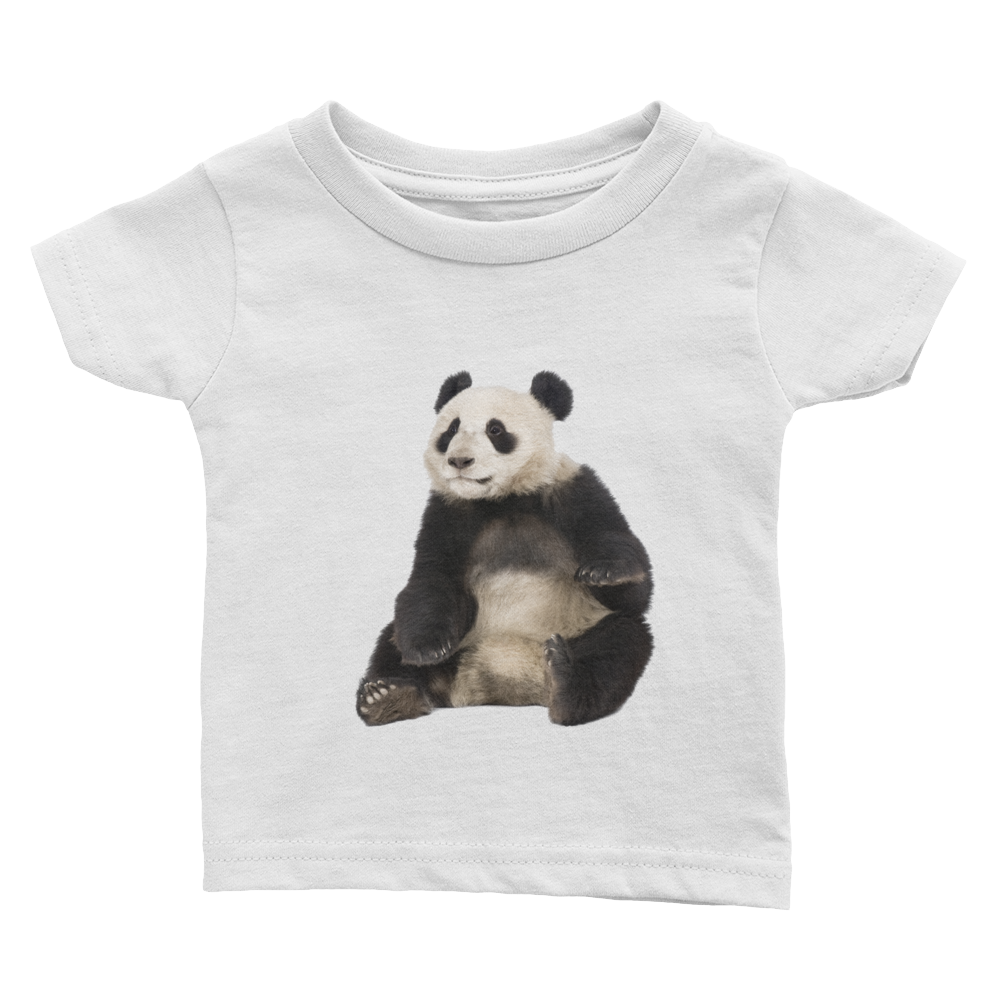 Giant-Panda Print Infant Tee