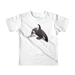 Killer-Whale Print Short sleeve kids t-shirt