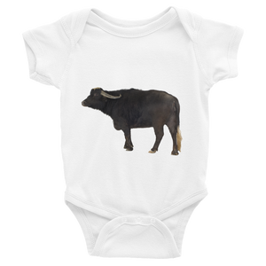 Water-Buffalo Print Infant Bodysuit