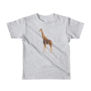 Giraffe Print Short sleeve kids t-shirt