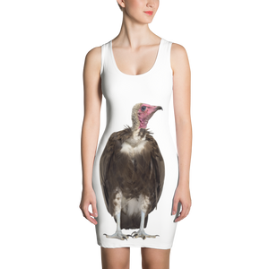Vulture- Print Sublimation Cut & Sew Dress