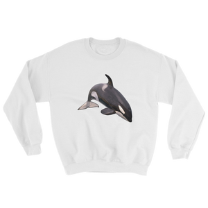 Killer-Whale Print Sweatshirt