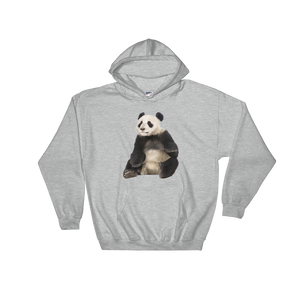 Giant-Panda Print Hooded Sweatshirt