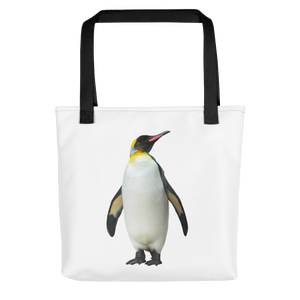 Emperor-Penguin Print Tote bag