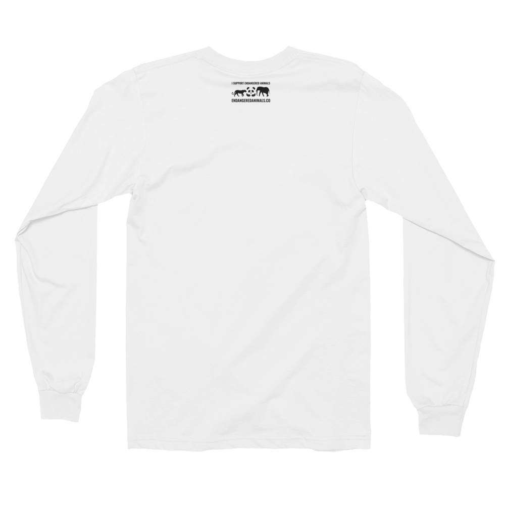 Tapir Print Long sleeve t-shirt (unisex)