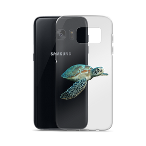 Sea-Turtle Print Samsung Case