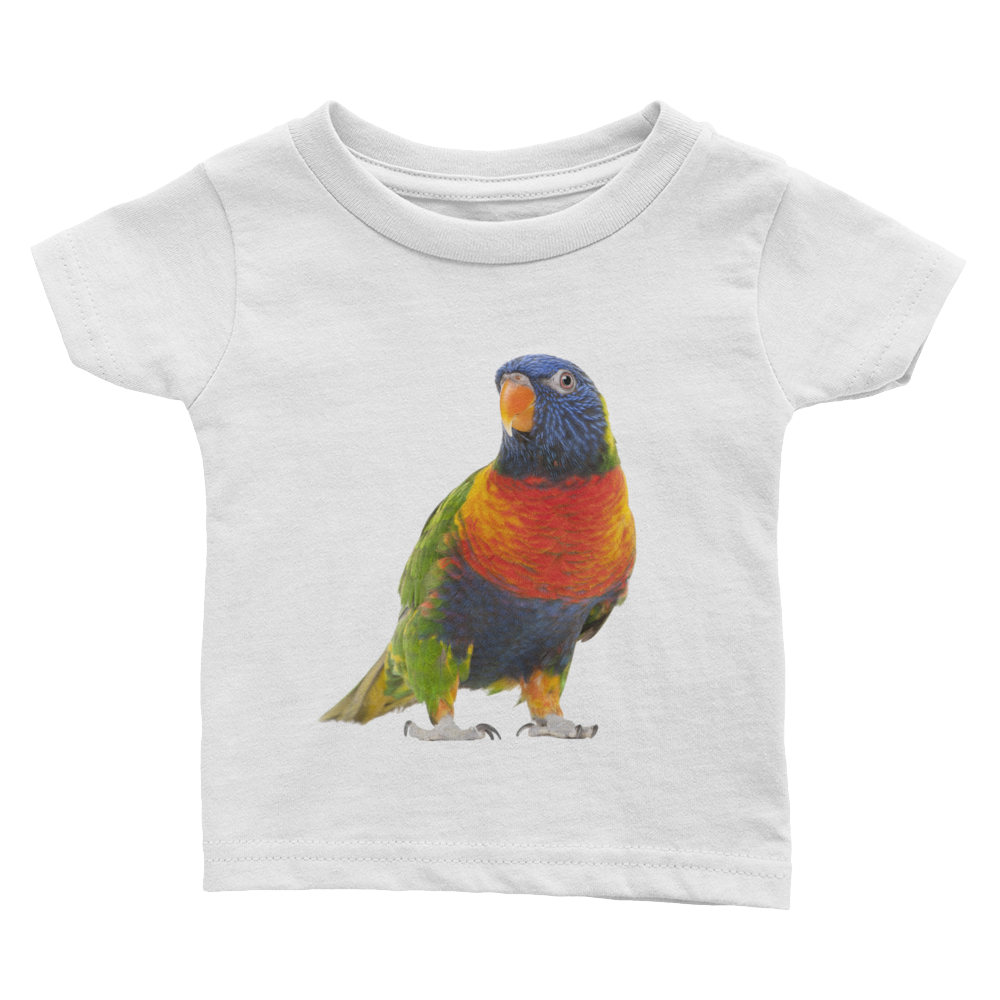 Parrot Print Infant Tee