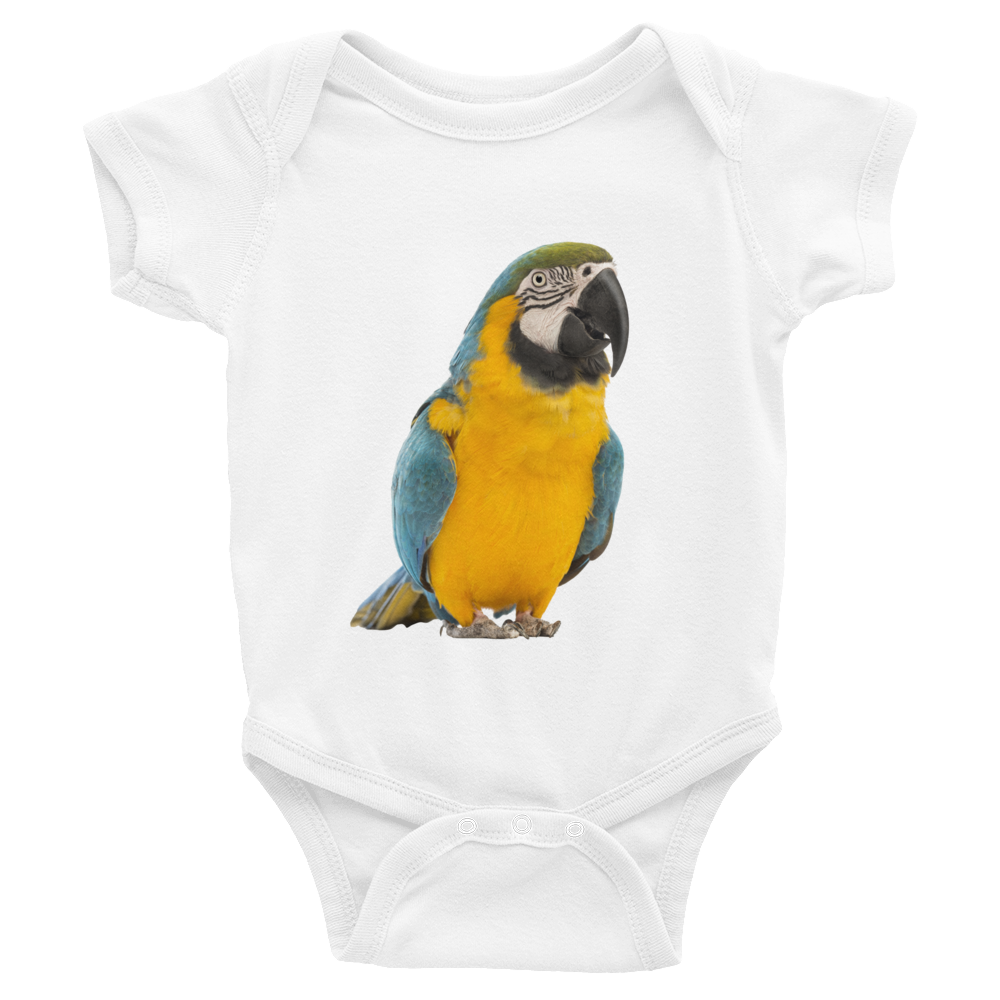 Macaw Print Infant Bodysuit