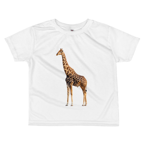 Giraffe Print All-over kids sublimation T-shirt
