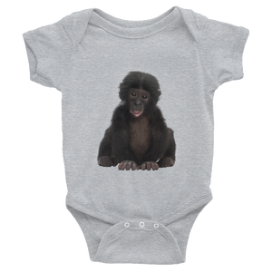 Bonobo Print Infant Bodysuit