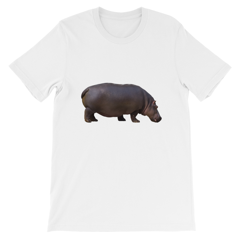 Hippopotamus Short-Sleeve Unisex T-Shirt