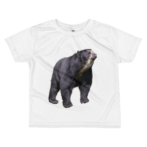 Specticaled-Bear Print All-over kids sublimation T-shirt