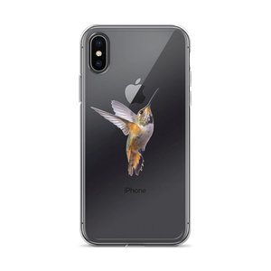 Hummingbird Print iPhone Case