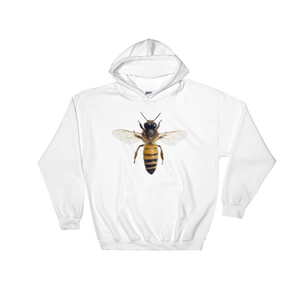 Honey-Bee Print Hooded Sweatshirt
