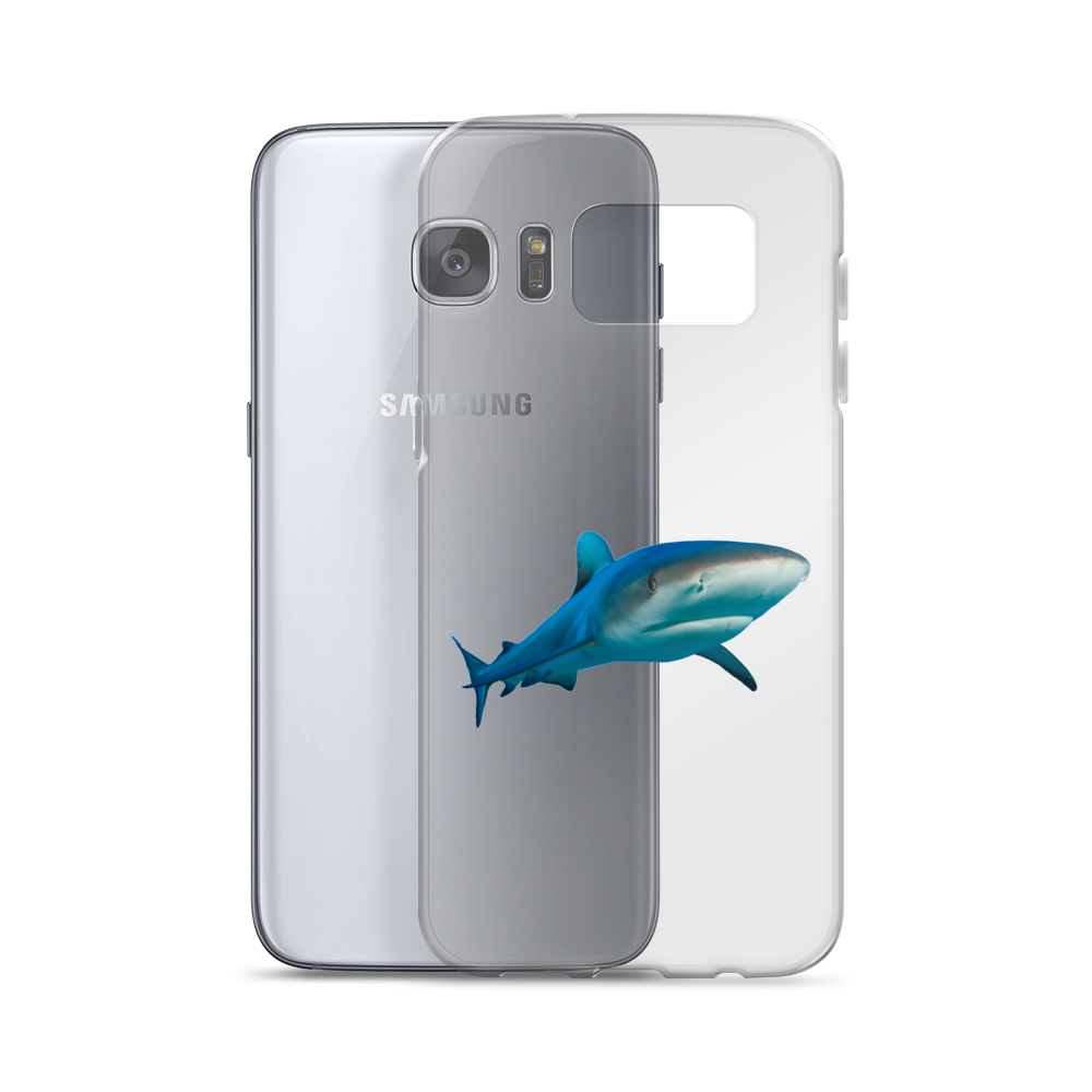 Great-White-Shark Print Samsung Case