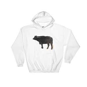 Water-Buffalo print Hooded Sweatshirt