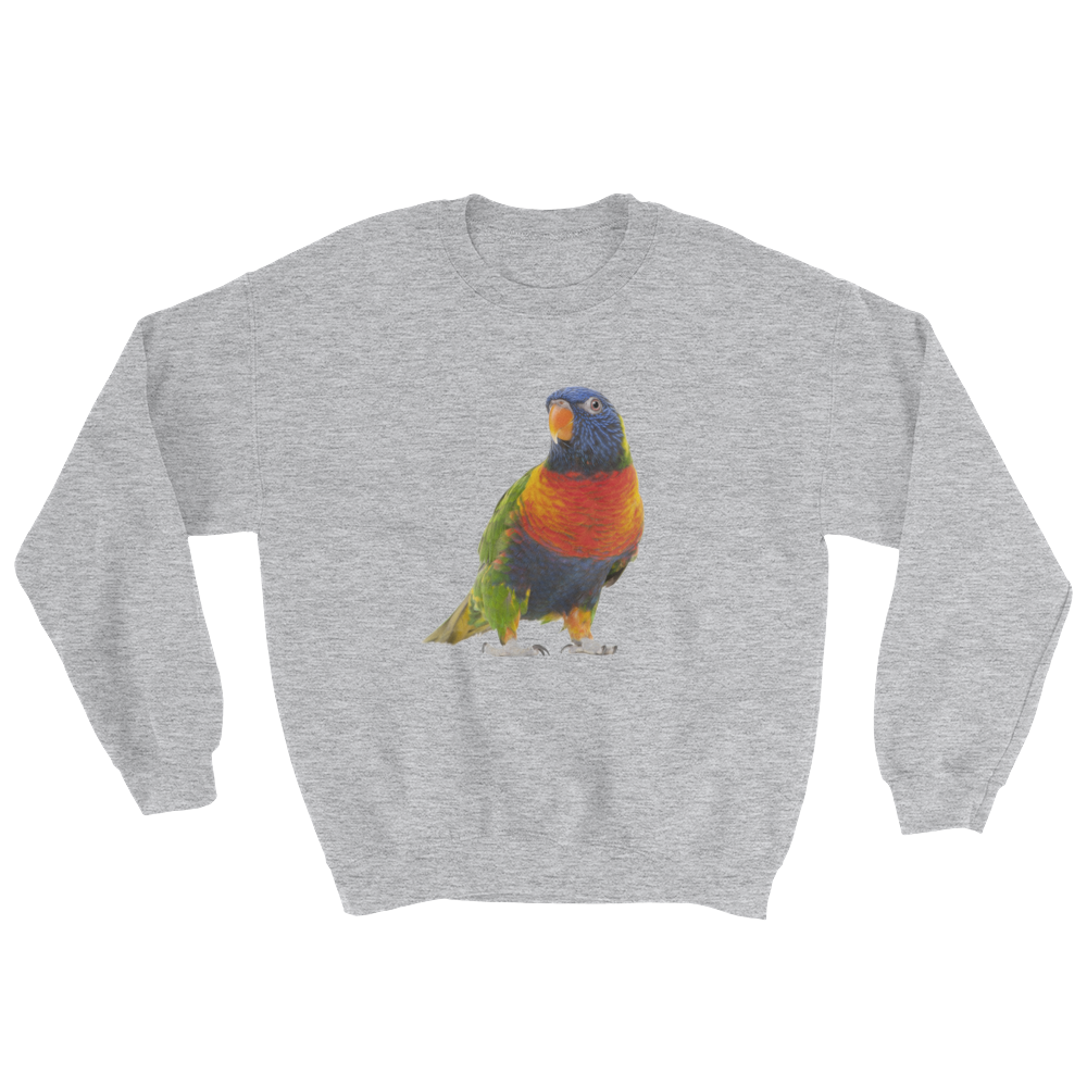 Parrot Print Sweatshirt