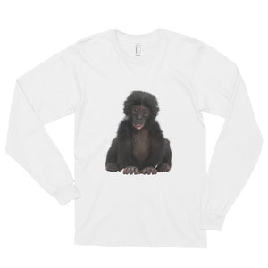 Bonobo Print Long sleeve t-shirt (unisex)