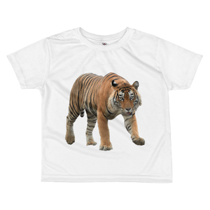 Bengal-Tiger Print All-over kids sublimation T-shirt