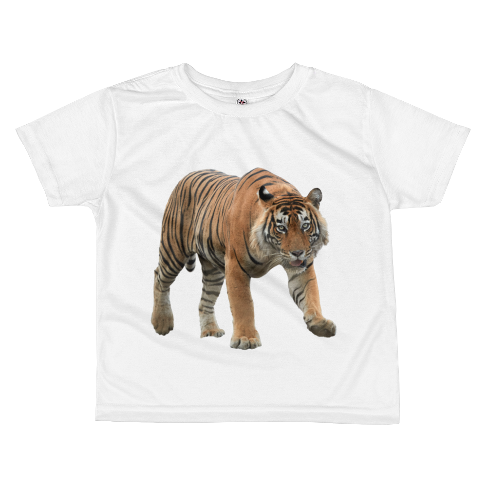 Bengal-Tiger Print All-over kids sublimation T-shirt
